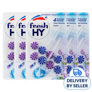 Fresh Hy Automatic Toilet Cleaner Bundle of 5 - Freesia