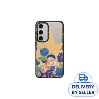 CASETiFY Galaxy S24+ Light And Bloom Case - Clear Black