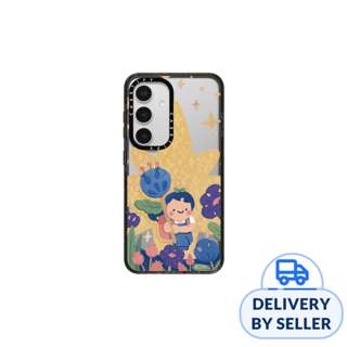 CASETiFY S24 Light And Bloom Case - Clear Black