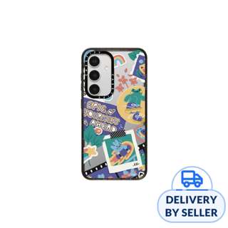 CASETiFY Galaxy S24 Epic Journeys Case - Clear Black