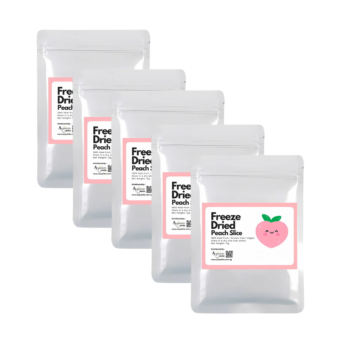 Freeze Dried Fruit Slices  Peach Slices