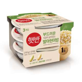 CJ Hetbahn Microwavable Cooked Brown Rice CJ Hetbahn Microwavable Cooked Brown Rice