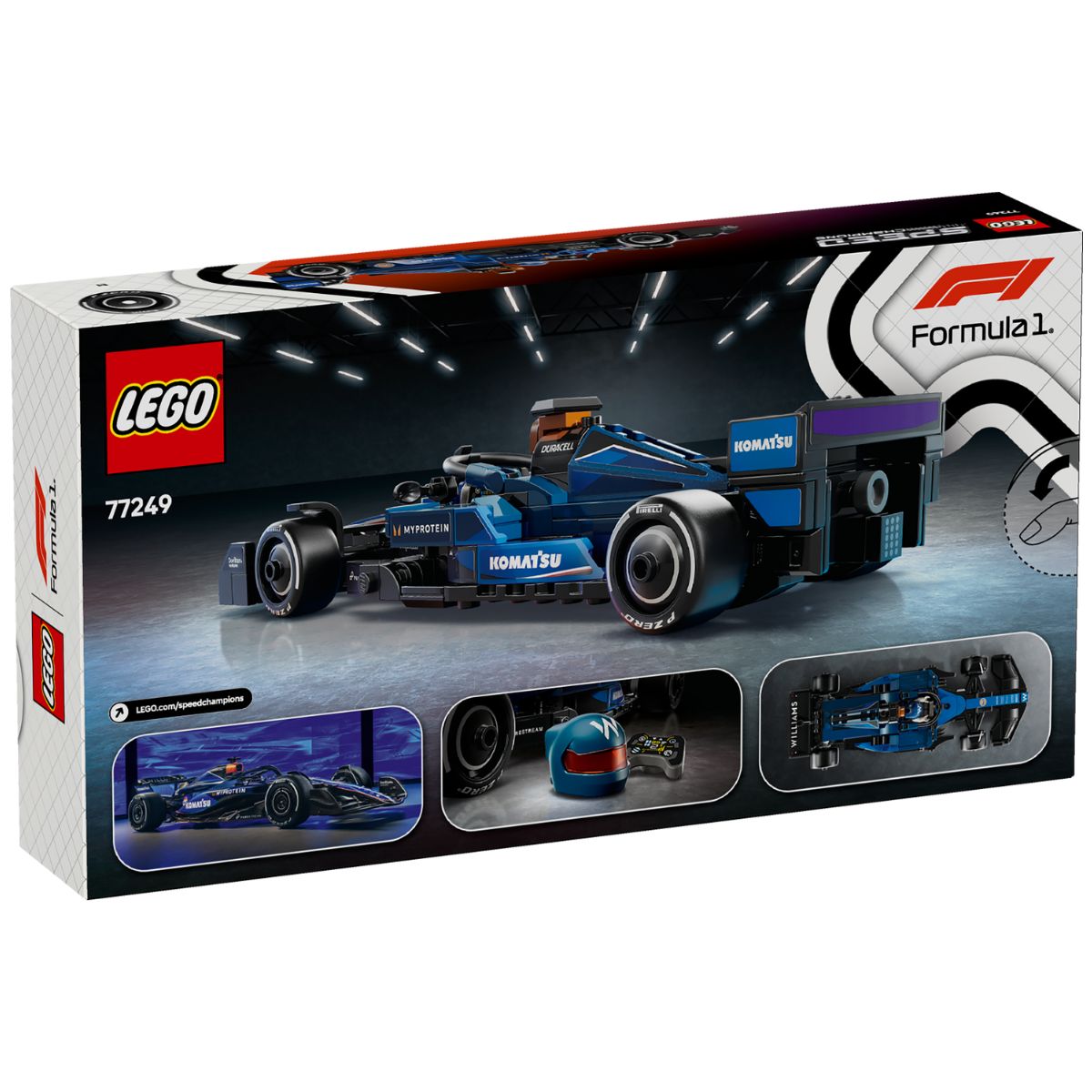 LEGO 60474 City F1 Grid with VCARB & Sauber Race Cars | NTUC FairPrice