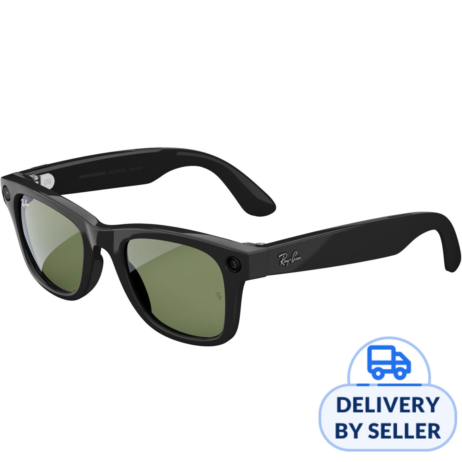 RayBan Meta Wayfarer Smart Glasses - Shiny Black