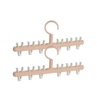 Sweet Home KL016 Rotating Socks Drying Rack - Pink