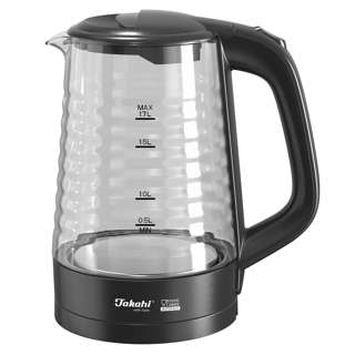 Takahi - 1.7L Electric Cordless Glass Kettle (1707)