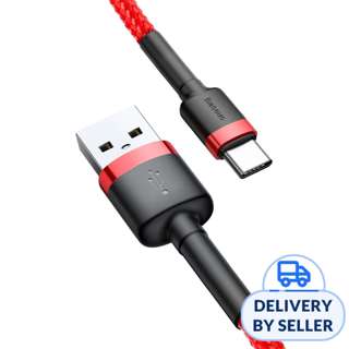 Baseus Cafule Series USB-A to USB-C Data Cable 2A 2m (Red)