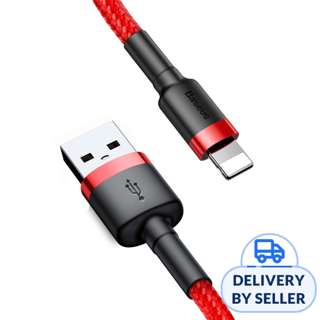 Baseus Cafule Series USB-A to Lightning Cable 2.4A 1m (Red)