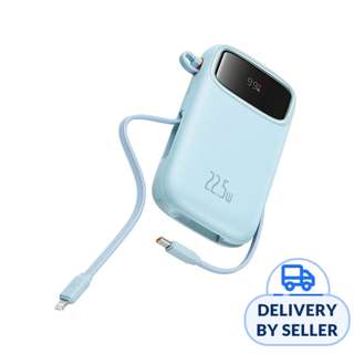 Baseus Qpow2 Dual-Cable Power Bank 10000mAh 22.5W (Blue)