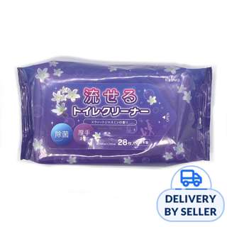 Flushable Toilet Cleaner (Sweet Jasmine) - 28 Sheets