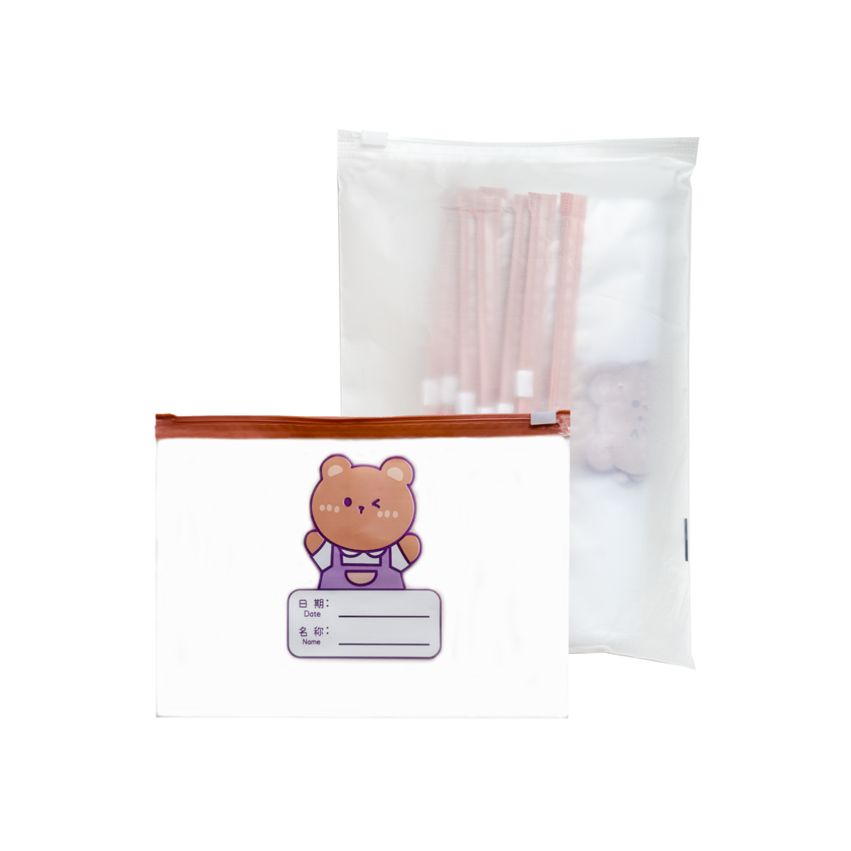 Dinky Family - Storage Resealable Bag - Bear (S)