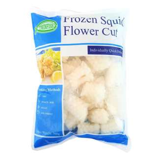 Twinfish Squid Flower Cut