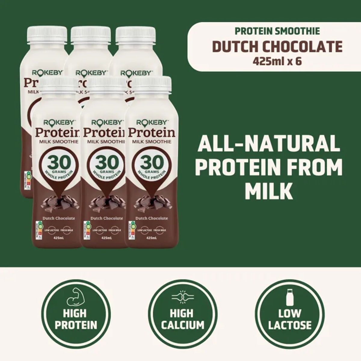 Rokeby Farms Protein Smoothie - Dutch Chocolate