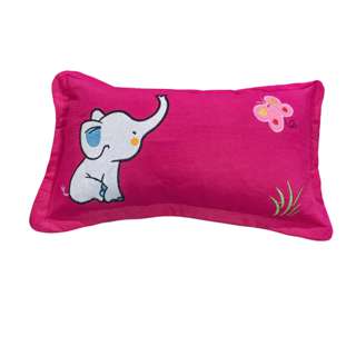 Sweet Home Cartoon Buckwheat Pillow - S Elephant Red Sweet Home Cartoon Buckwheat Pillow - S Elephant Red