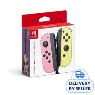 Nintendo Switch Official Joy-Con Controllers - Pink/Yellow