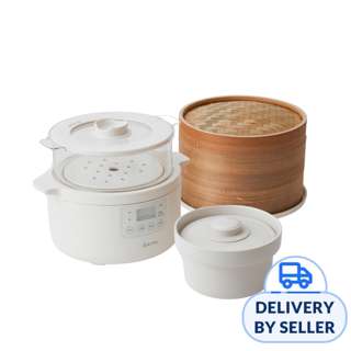 Kith Kyo 3L Electric Cooker With Bamboo Steamer Kith Kyo 3L Electric Cooker With Bamboo Steamer