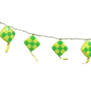 Partyforte Hari Raya Decor LED Light - Small Ketupat Chain