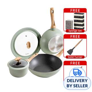 Table Matters - Everyday Chef Pot and Pan Set - Sage