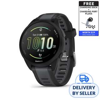Garmin Forerunner 165 Smartwatch - Black