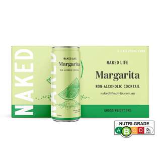 Naked Life Non-Alcoholic Cocktail - Margarita Naked Life Non-Alcoholic Cocktail - Margarita