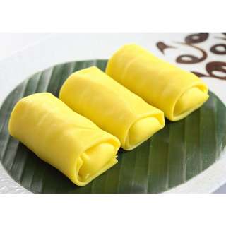 Frozen Fresh Fruit MSK Durian Crepe Roll with Cream