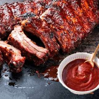 AW'S Market Frozen Cooked Marinated Ribs - BBQ Honey