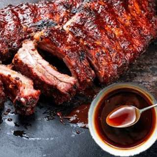 AW'S Market Frozen Cooked Marinated Ribs - Char Siew