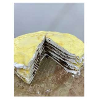 Frozen Chocolate Mile Crepe Cake 6-Inch