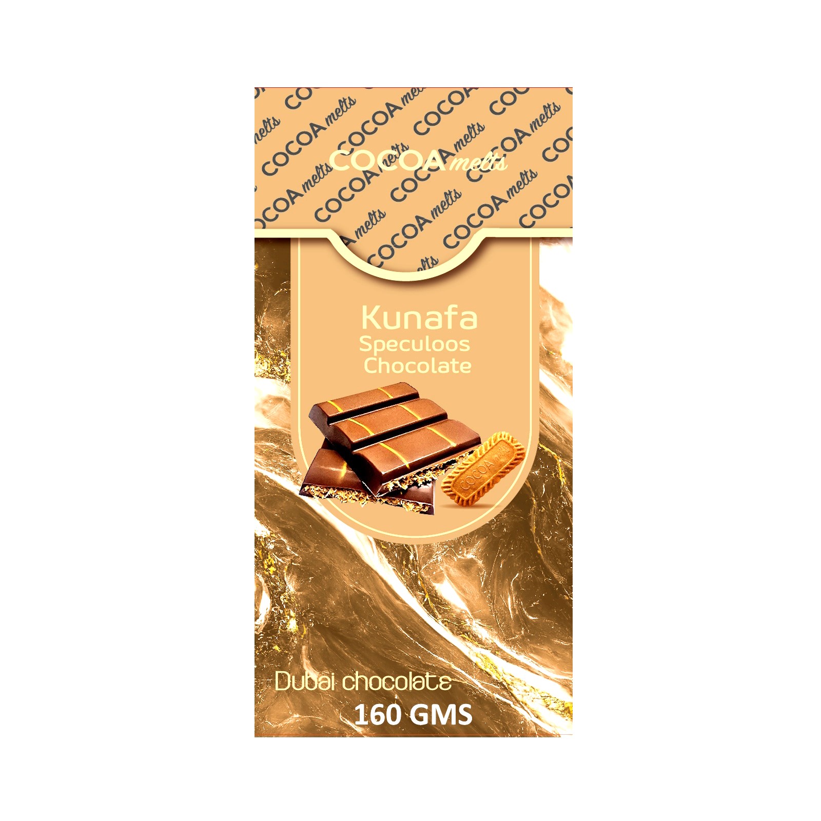 Cocoa Melts Speculoos Kunafa Chocolate | NTUC FairPrice