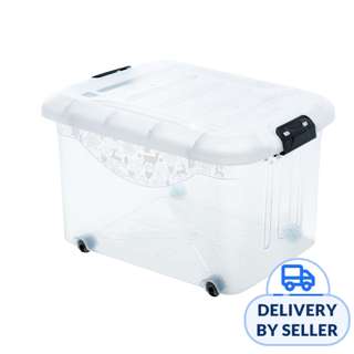 Citylife 72L Large Capacity Stackable Box - Clear