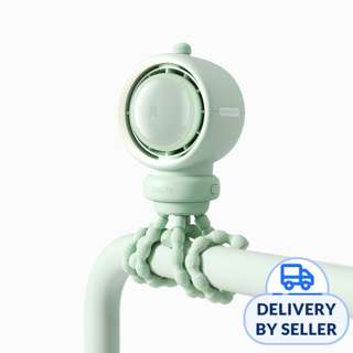 JisuLife Stroller Fan Life2S - Green (5000mAh)