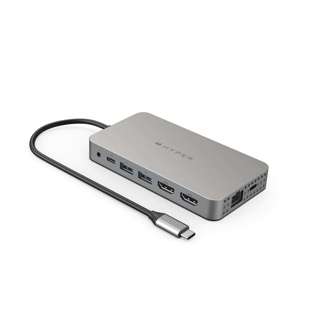 Hyperdrive HDm1H Dual 4K HDMI 10-In-1 USB-C Hub Smi Hyperdrive HDm1H Dual 4K HDMI 10-In-1 USB-C Hub Smi