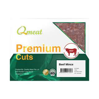 Qmeat Beef Minced - Frozen