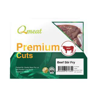Qmeat Beef Stir Fry - Frozen