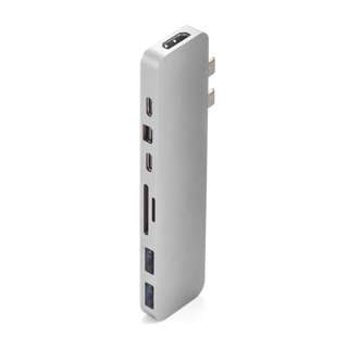 Hyperdrive GN28N Net 6-In-2 USB-C Hub Silver Hyperdrive GN28N Net 6-In-2 USB-C Hub Silver