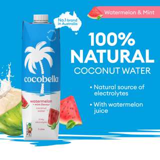 Cocobella Coconut Water - Watermelon Mint