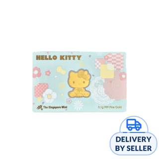 Sanrio Hello Kitty Showa Seiza 0.1 gram 999 Fine Gold Bar Sanrio Hello Kitty Showa Seiza 0.1 gram 999 Fine Gold Bar