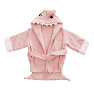 Sweet Home Baby Thickened Cartoon Bathrobe - Pink