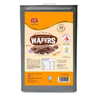 Lee Chocolate Flavoured Cream Wafers - Tin