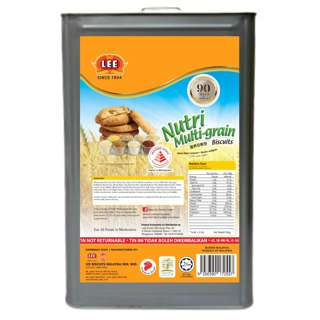 Lee Nutri Multigrain Biscuits - Bulk Tin