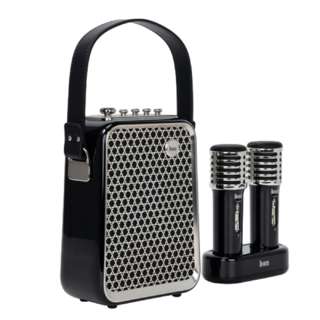 Divoom SongBird-HQ2 50W Dual Mic Karaoke & Speaker - Black Divoom SongBird-HQ2 50W Dual Mic Karaoke & Speaker - Black
