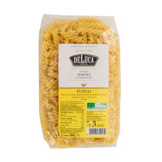 Deluca Bio Organic Italian Fusilli Pasta