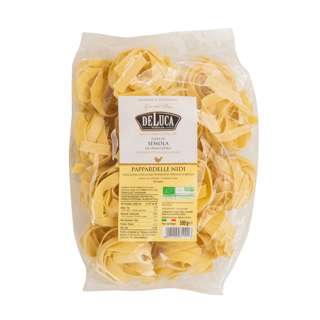 Deluca Bio Organic Italian Pappardelle Nests Deluca Bio Organic Italian Pappardelle Nests
