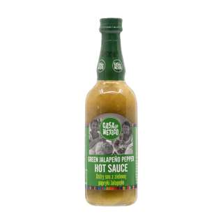 Casa del Sur Green Jalapeno Hot Pepper Sauce