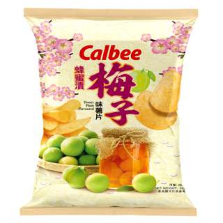 Calbee Honey Plum Potato Chips