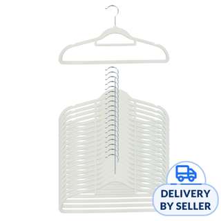 HOUZE Luxe Velvet Hanger - Cream