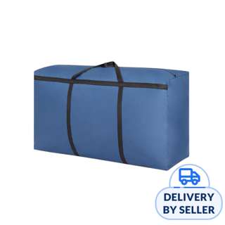 HOUZE 180L Blue Foldable Canvas Travel Bag