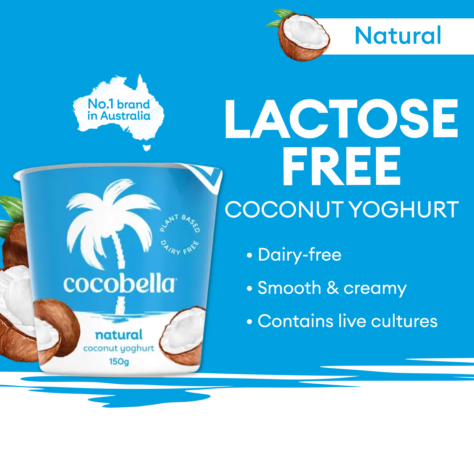 Cocobella Coconut Yoghurt - Natural Asia