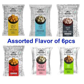 Mr Makhana Mix Flavor of 6pcs Mr Makhana Mix Flavor of 6pcs