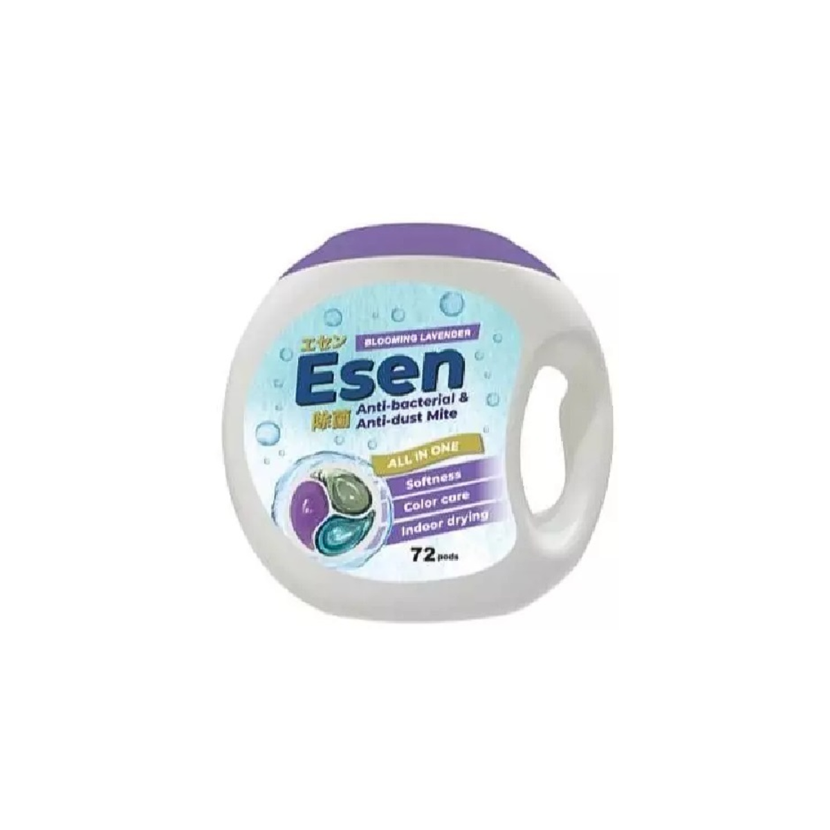 Esen Laundry Capsules All in One Lavender 12g X 72's